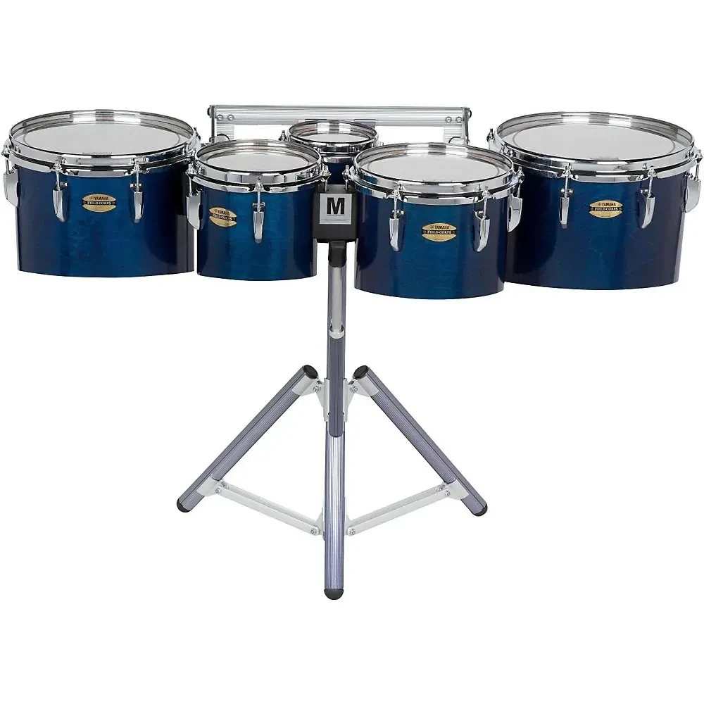 Маршевые томы Yamaha 8300 Field-Corp Marching Tenor Quint 6", 8", 10", 12", 13" Blue Forest (набор, 5 шт.)