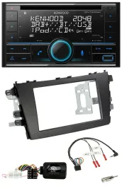 Kenwood CD 2DIN DAB USB Lenkrad Bluetooth Autoradio für Suzuki Celerio LF ab 201