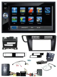 Blaupunkt SD USB TMC Bluetooth 2DIN Lenkrad Navigation für Audi Q5 8R Infoadapte