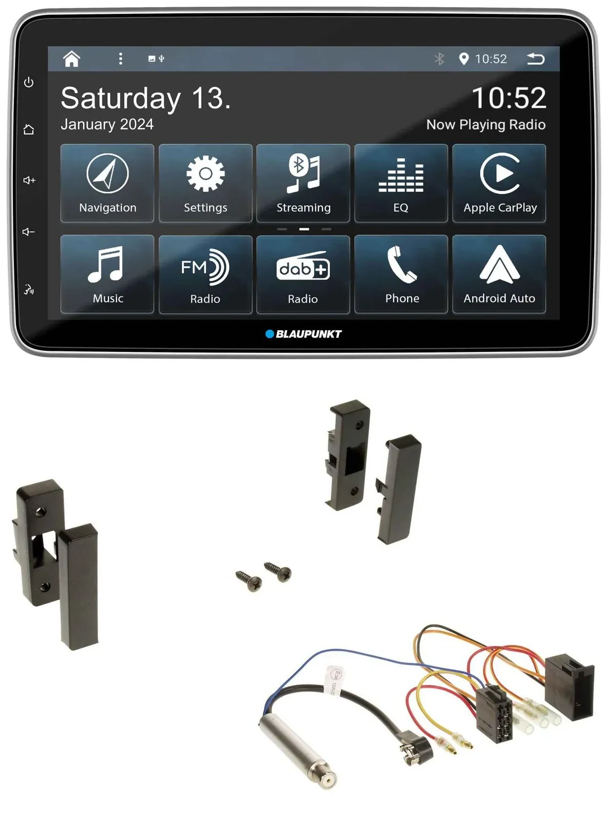 Blaupunkt USB DAB SD MP3 Bluetooth Autoradio für Audi A3 (8L, 1996-2000)
