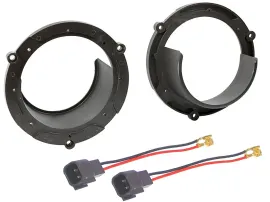 Lautsprechereinbauset für Mazda 2 (ab 03) 130 mm Fronttür Heck