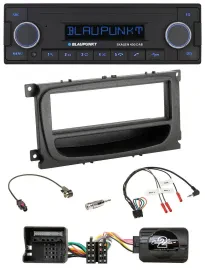 Blaupunkt DAB USB Bluetooth Lenkrad Autoradio für Ford Mondeo S-Max 07-14 schwar