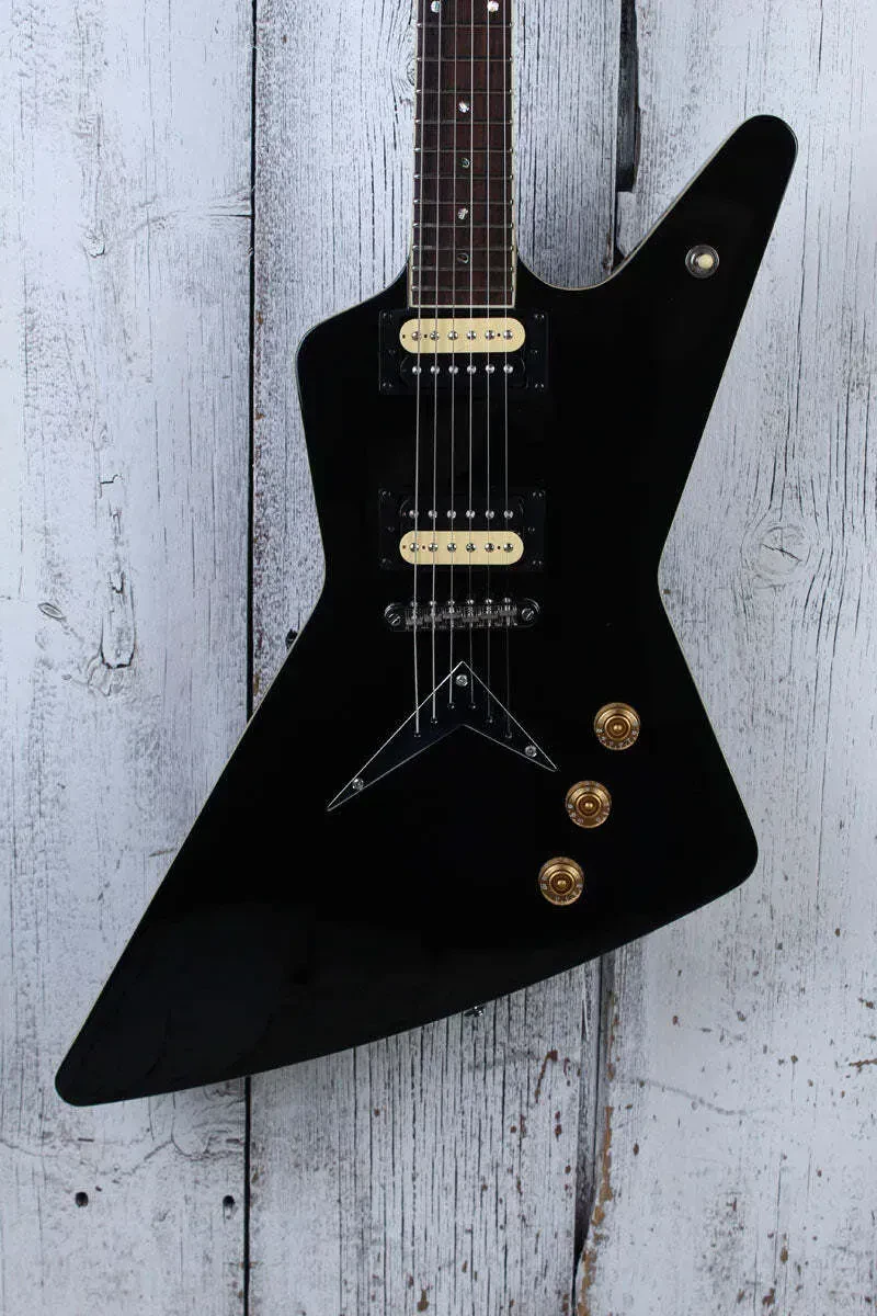 Dean Z 79 Solid Body Electric Guitar Classic Black Finish