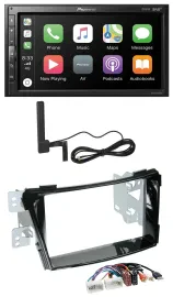 Автомагнитола Pioneer 2-DIN USB Bluetooth DAB MP3 для Hyundai i40 (с 2011), чёрный глянец