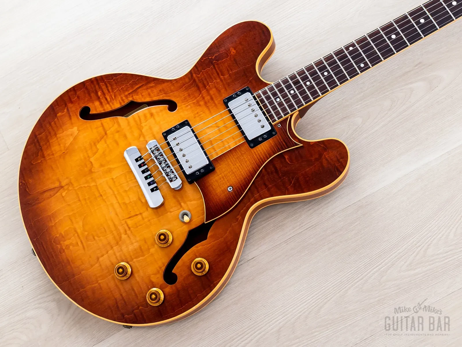 1995 Heritage H-540 Custom Limited Edition ES-Style Semi-Hollow Guitar w/ Case