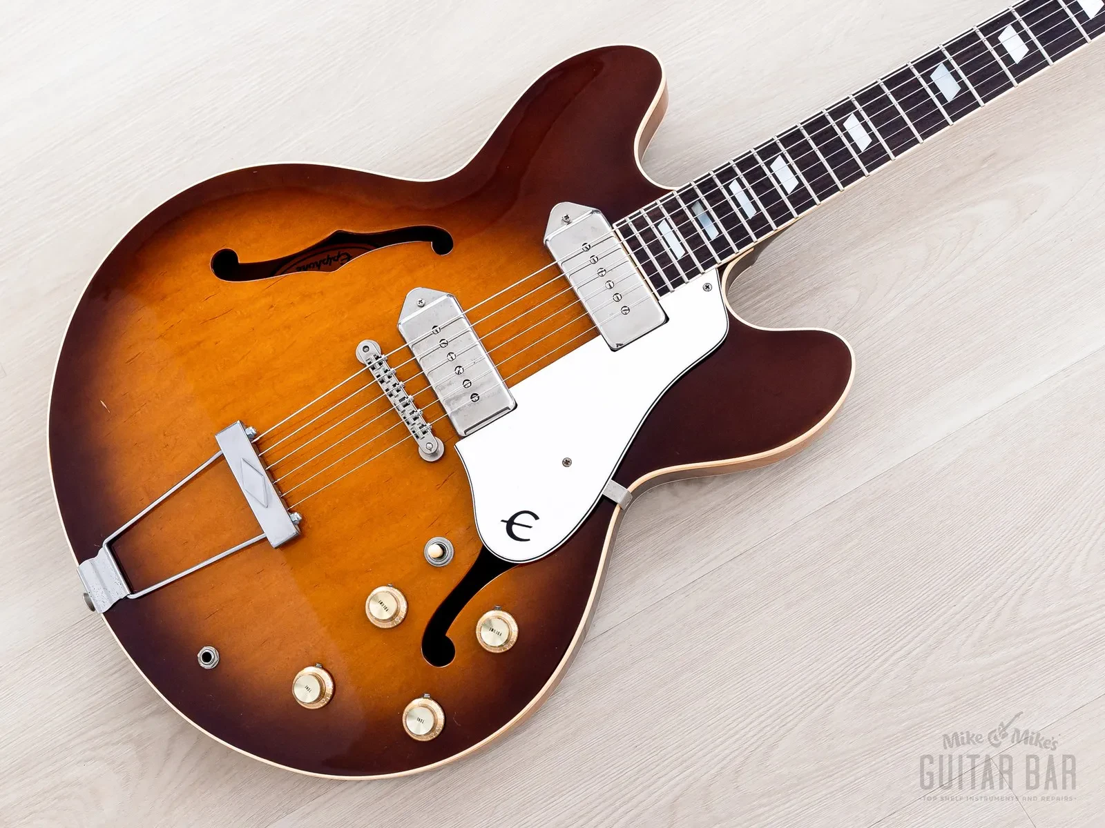 Б/У электрогитара полуакустическая Epiphone Casino Vintage 1987 Pre-Elitist, Япония Terada с кейсом