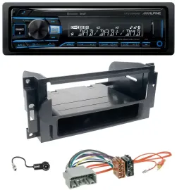 Alpine USB Bluetooth DAB MP3 Autoradio für Chrysler 300C Dodge Caliber Jeep Comm