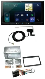 Pioneer 2DIN DAB USB MP3 Bluetooth Autoradio für Peugeot Expert 207 307 Partner
