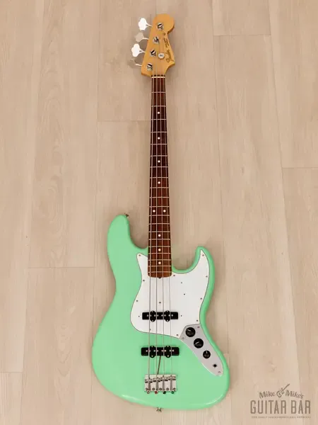 Бас-гитара Fender Hybrid 60s Jazz Bass Surf Green Japan 2017