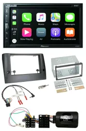 Pioneer DVD 2DIN Lenkrad DAB Bluetooth USB Autoradio für Fiat Stilo 2005-2007