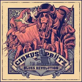Виниловая пластинка Cirkus Prutz - Blues Revolution [New Vinyl LP] Colored Vinyl, Ltd Ed, Red