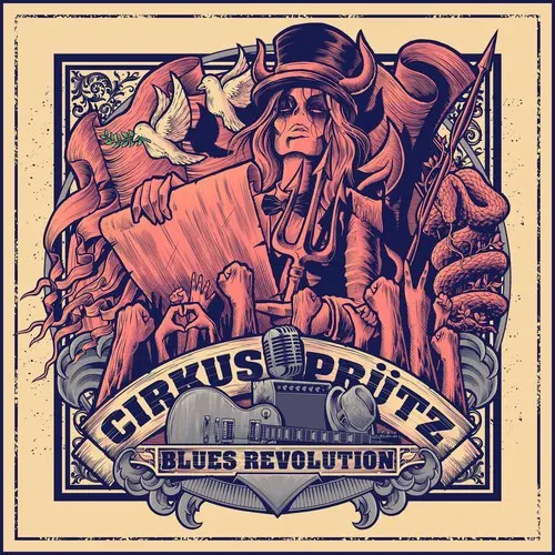 Виниловая пластинка Cirkus Prutz - Blues Revolution [New Vinyl LP] Colored Vinyl, Ltd Ed, Red