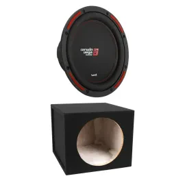 Cerwin-Vega H7124D 1400W 12" Dual 4-Ohm Subwoofer with Enclosure
