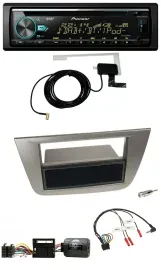 Pioneer MP3 Lenkrad CD USB DAB Autoradio für Seat Toledo Altea 2004-2009 anthraz