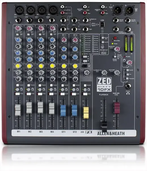 Микшер Allen&Heath ZED60-10FX