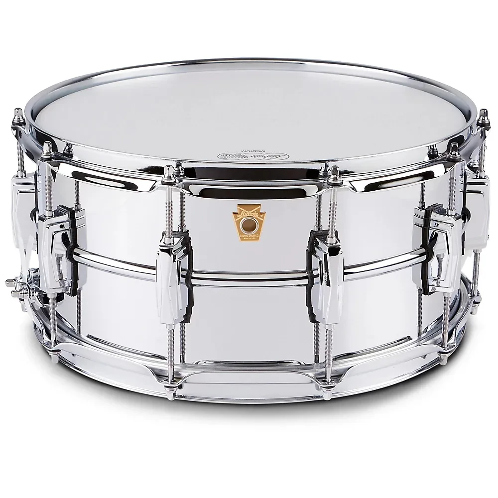 Малый барабан Ludwig LB400B Supraphonic Brass 14x6.5 Chrome с чехлом
