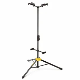 HERCULES HCGS-422B Doppel-Gitarrenständer mit Auto-Grab-System