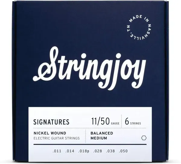 Струны для электрогитары Stringjoy Signature Balanced Nickel Wound Medium 11-50