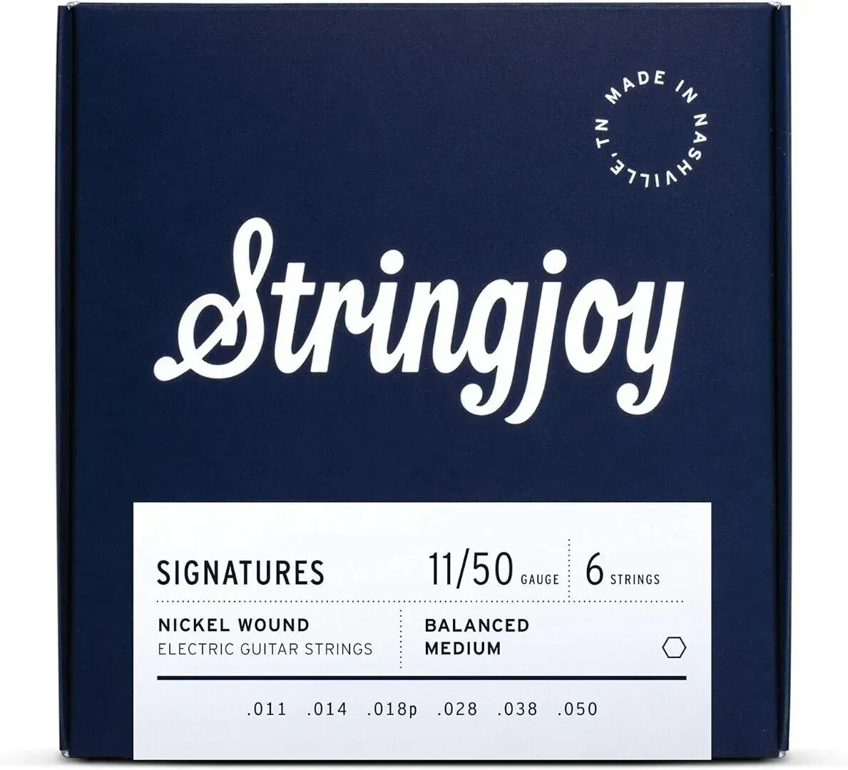 Струны для электрогитары Stringjoy Signature Balanced Nickel Wound Medium 11-50