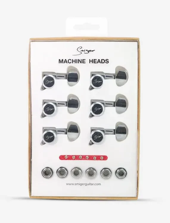Колки гитарные Smiger STA-30B-CR Chrome