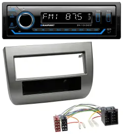Blaupunkt Bluetooth USB DAB MP3 Autoradio für Lancia Y 843 03-11 dunkelsilbermet