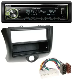Автомагнитола Pioneer DAB USB MP3 AUX CD для Toyota Yaris (2003-2006)