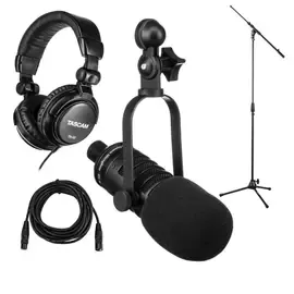 MXL BCD-1 Live Broadcast End Address Dynamic Microphone  With Accessory Bundle