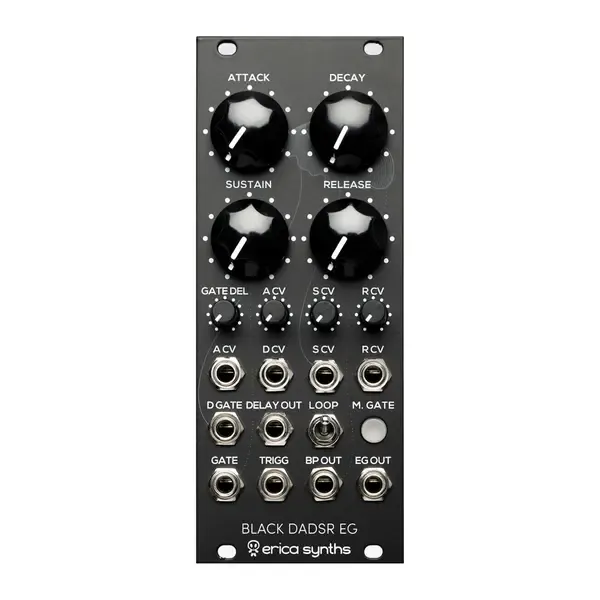 Модульный студийный синтезатор Erica Synths Black DADSR EG Analogue Envelope Generator Eurorack Synth Module