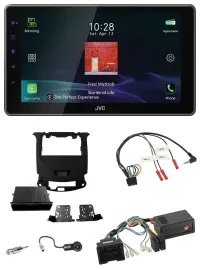JVC DAB Lenkrad Bluetooth USB Autoradio für Chevrolet Cruze ab 2016 klavier schw