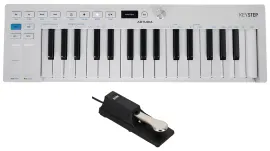 Arturia KEYSTEP MK2 32-Note Slimkey Keyboard Controller/Sequencer+Sustain Pedal