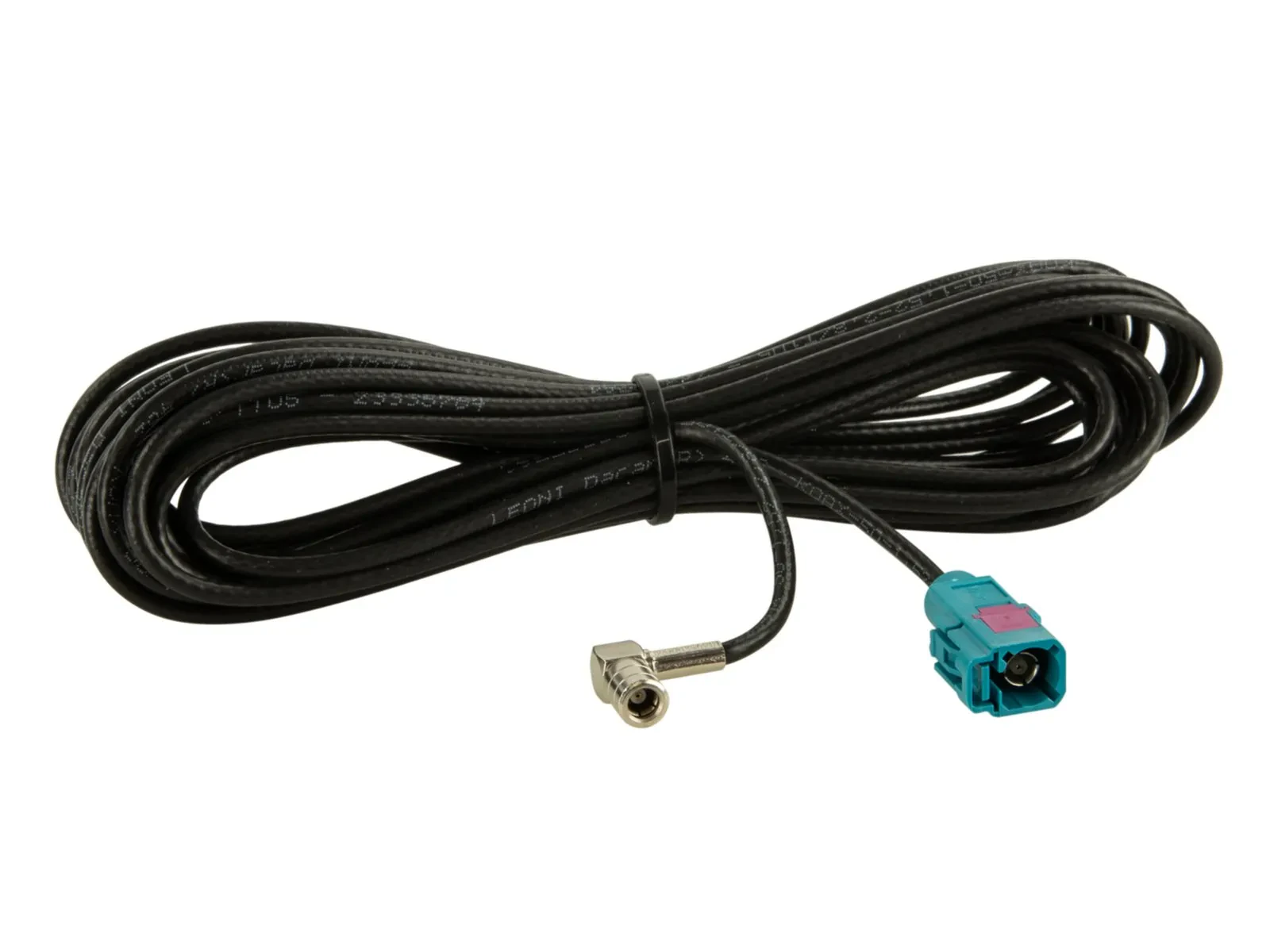 Антенный кабель ACV Fakra Z (гнездо) — SMB (гнездо), 5 м, DACAR Leoni ROKA PRO