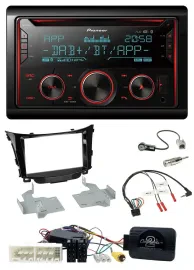 Автомагнитола для Hyundai i30 Pioneer 2-DIN DAB Bluetooth USB CD