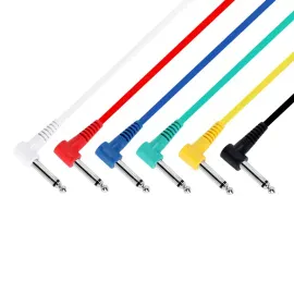 Инструментальный кабель Adam Hall K3IRR0120SET Multi Color 1.2 м (6 штук)