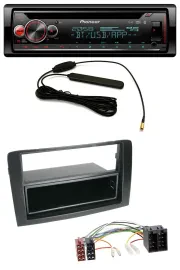 Автомагнитола Pioneer USB DAB MP3 Bluetooth CD для Fiat Idea (350, 2003–2011), черный