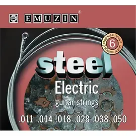 Струны для электрогитары Emuzin 6S11-50 Steel Electric 11-50