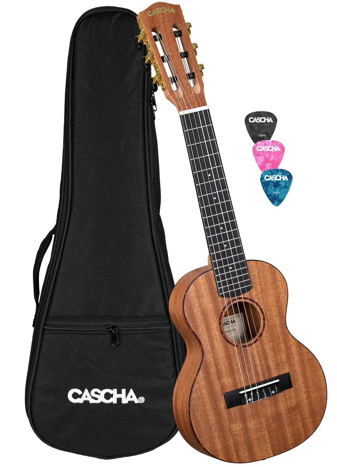 Гитарлеле Cascha HH 2179 махагон с чехлом