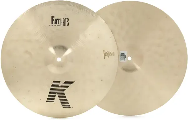 Тарелка барабанная Zildjian 15" K Fat Hat Hi-Hat (пара)