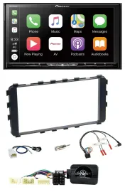 Pioneer 2DIN Lenkrad USB DAB DVD Bluetooth Autoradio für Toyota Yaris 06-11 OEM-