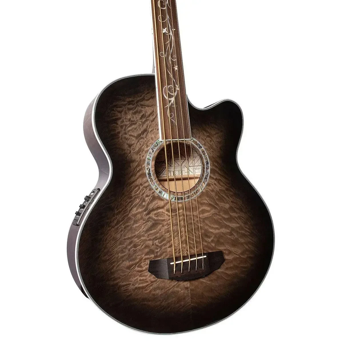 Б/У Электроакустическая бас-гитара Michael Kelly Dragonfly Fretless 5 5-струнная, безладовая