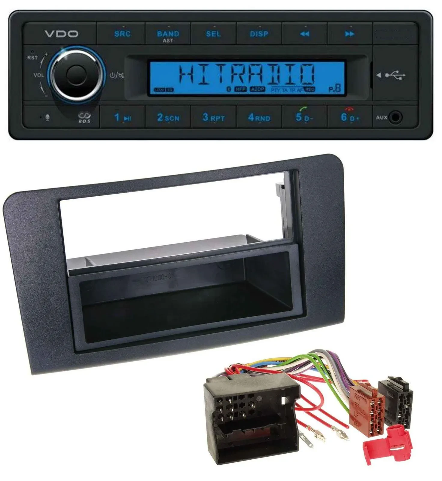 VDO AUX Bluetooth USB MP3 Autoradio für Mercedes ML (ab 2006)