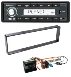 Continental MP3 AUX USB DAB 1DIN Autoradio für Citroen C4