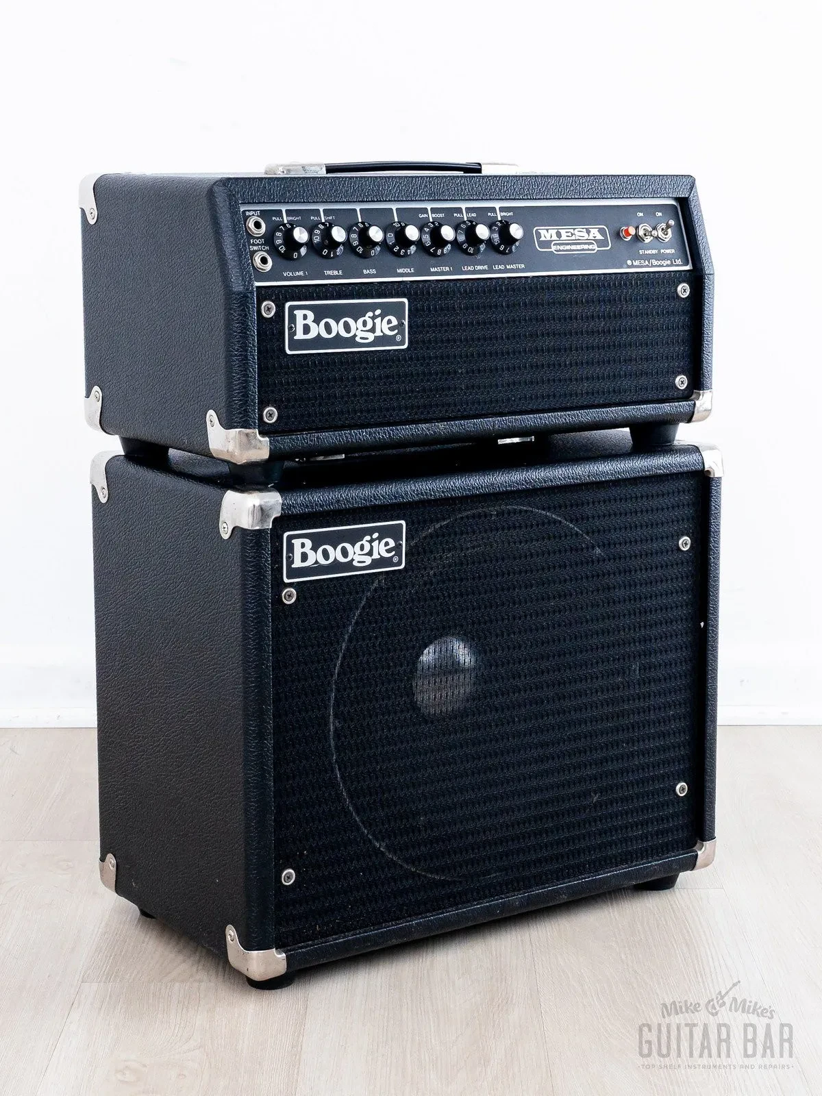 1980 Mesa Boogie Mark II B Vintage Tube Amp Head & 1x12 Cab w/ Altec 417-8H