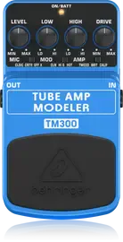 Педаль эффектов для электрогитары Behringer TM300 Tube Amp Modeler