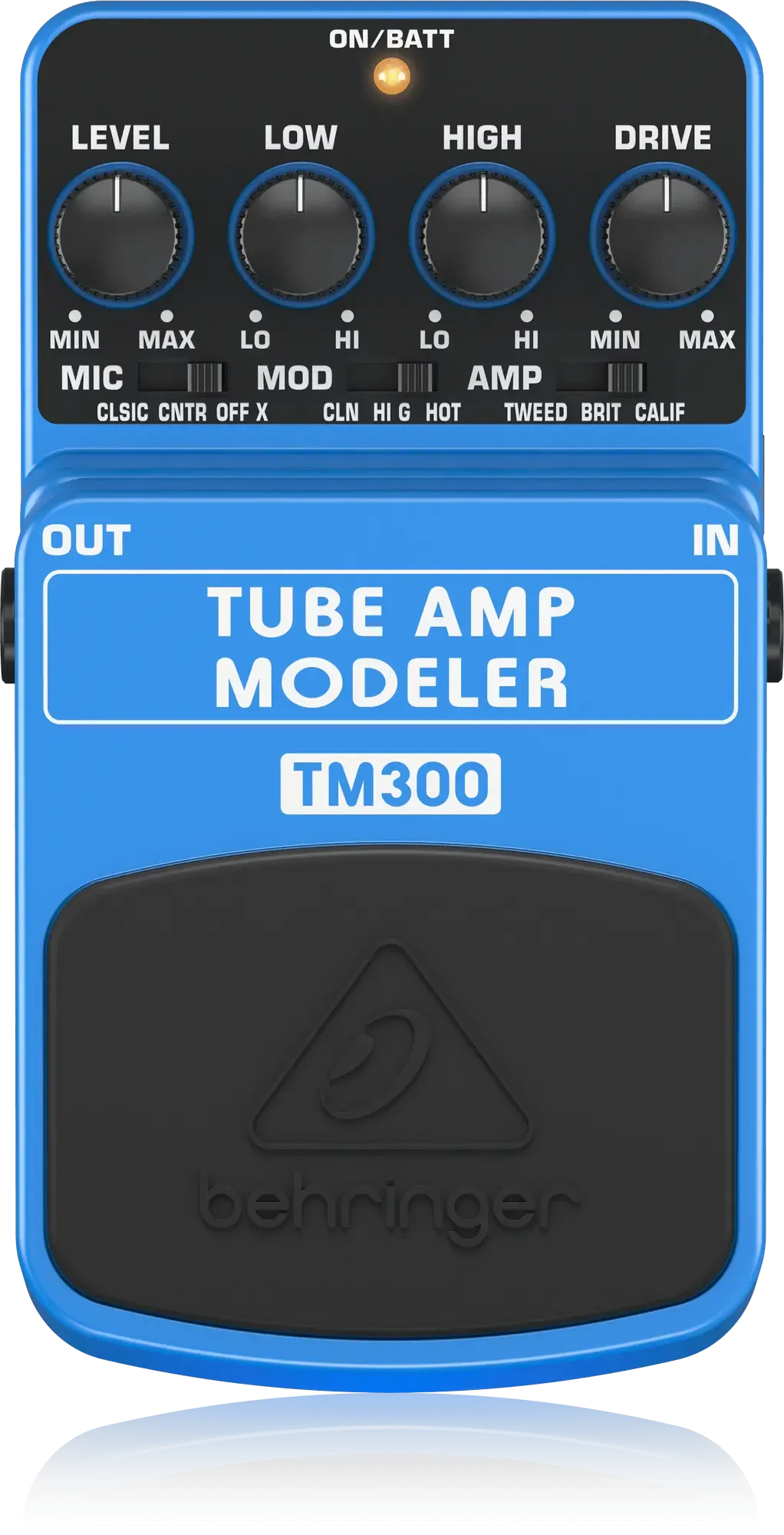 Педаль эффектов для электрогитары Behringer TM300 Tube Amp Modeler