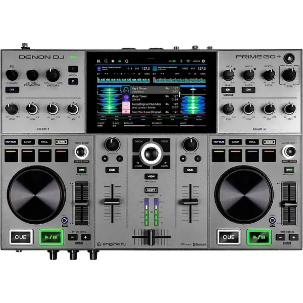 DJ-контроллер с джогом Denon DJ PRIME GO+