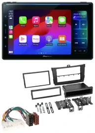 Pioneer Bluetooth DAB MP3 USB Autoradio für Toyota Corolla ab 2009 schwarz