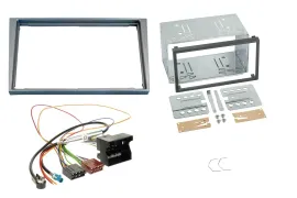 Установочный комплект для автомагнитолы 2 DIN Caraudio24 для Opel Corsa C/D, Astra H, Vectra C (с 2004), матовый