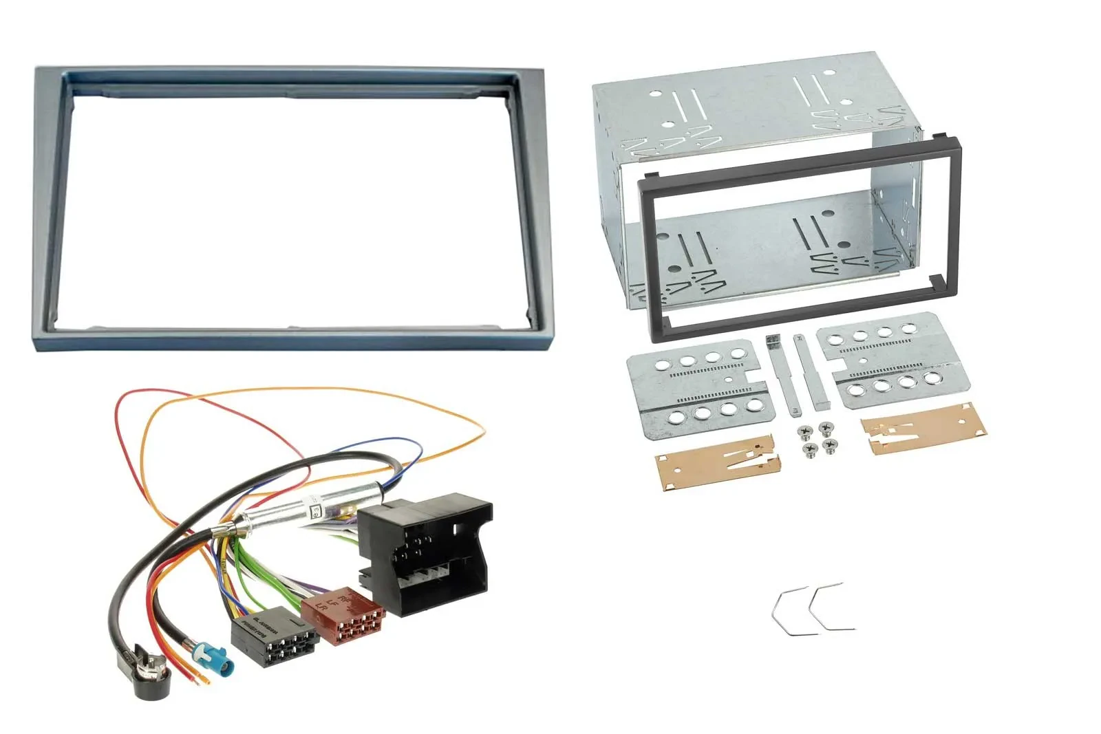 Установочный комплект для автомагнитолы 2 DIN Caraudio24 для Opel Corsa C/D, Astra H, Vectra C (с 2004), матовый