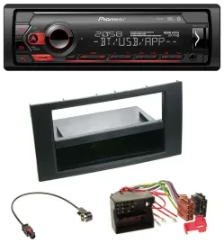 Pioneer MP3 USB DAB Bluetooth Autoradio für Ford Fusion Transit Kuga 05-12 schwa