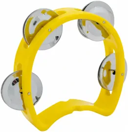 Тамбурин TERRIS XHST-P10 YW без мембраны, желтый